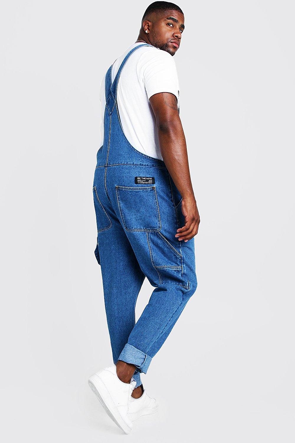 Mens slim fit on sale overalls